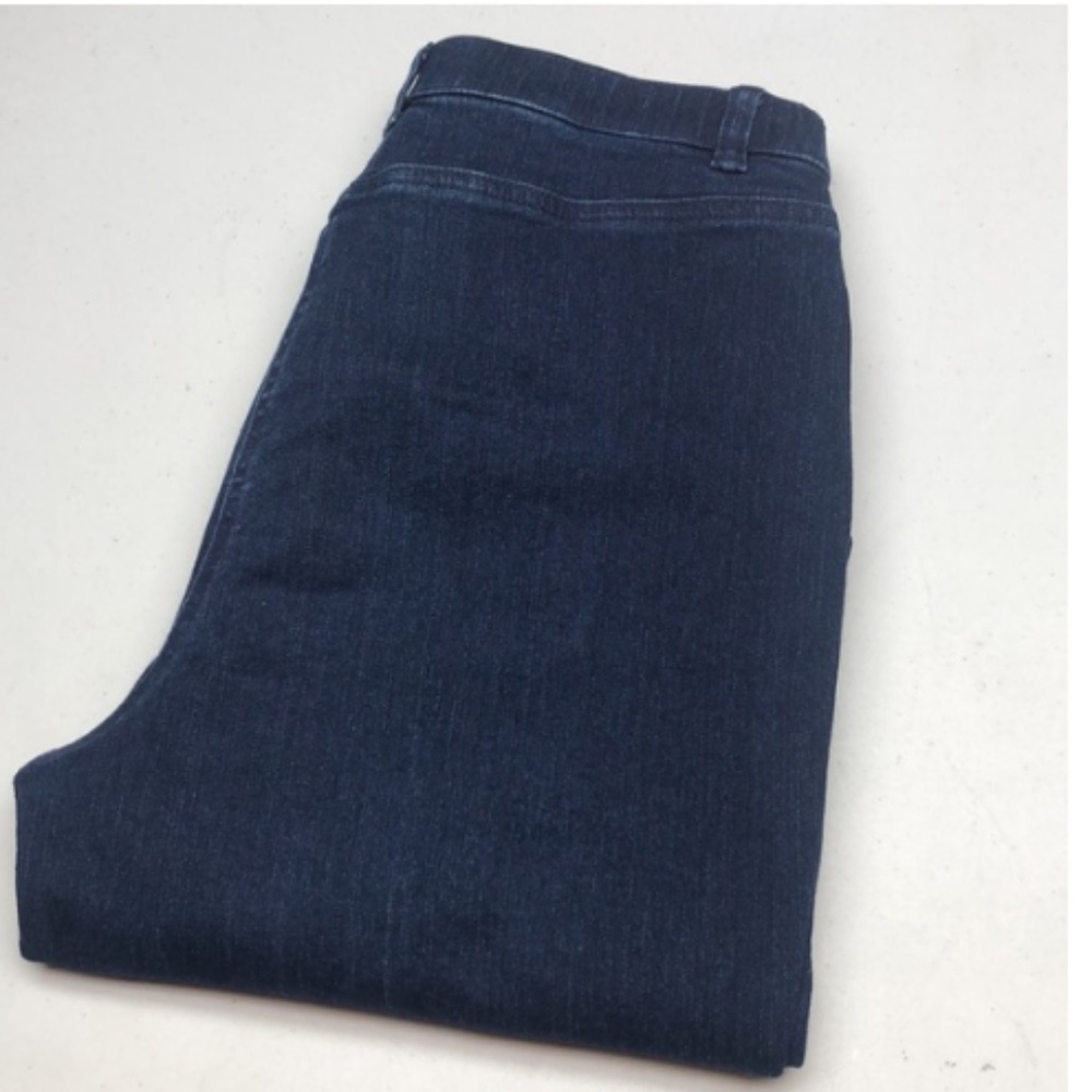 DARKWASH NORTHERN REFLECTIONS SLIM STRAIGHT LEG DRESS JEANS 4/27x29 😎